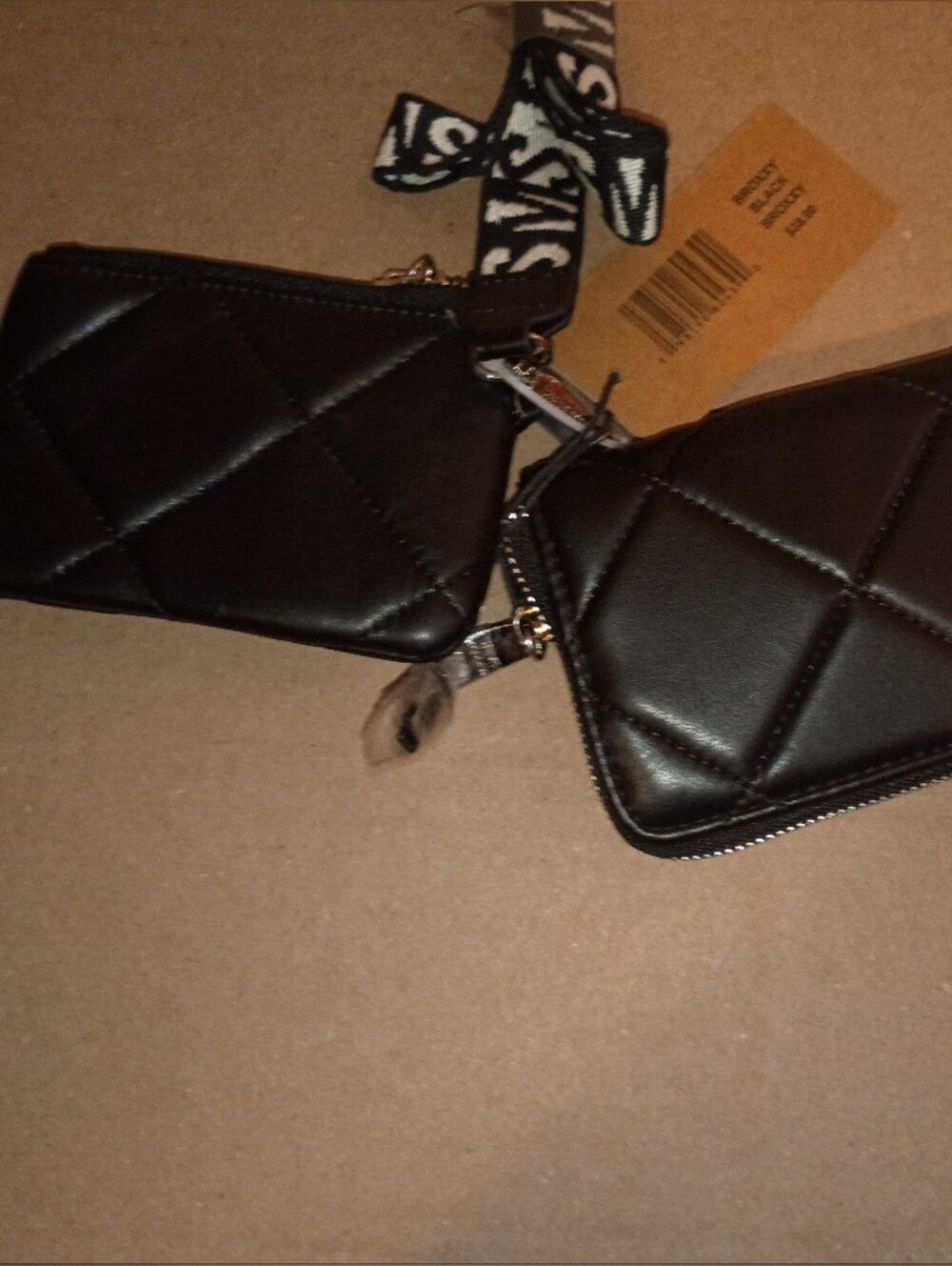 NWT STEVE MADDEN Broxxy Bi-Fold Wallet Black - Picture 3 of 7